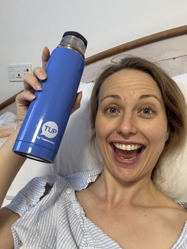 post surgical iud removal having a cup of tea