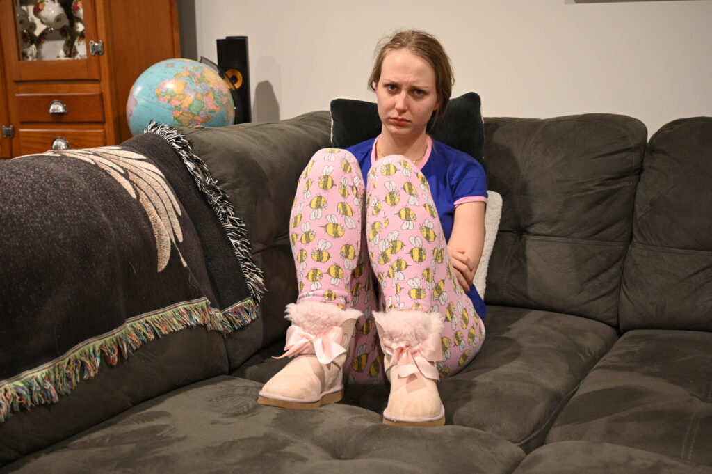 Very sad and grumpy with PMDD and endometriosis pain 