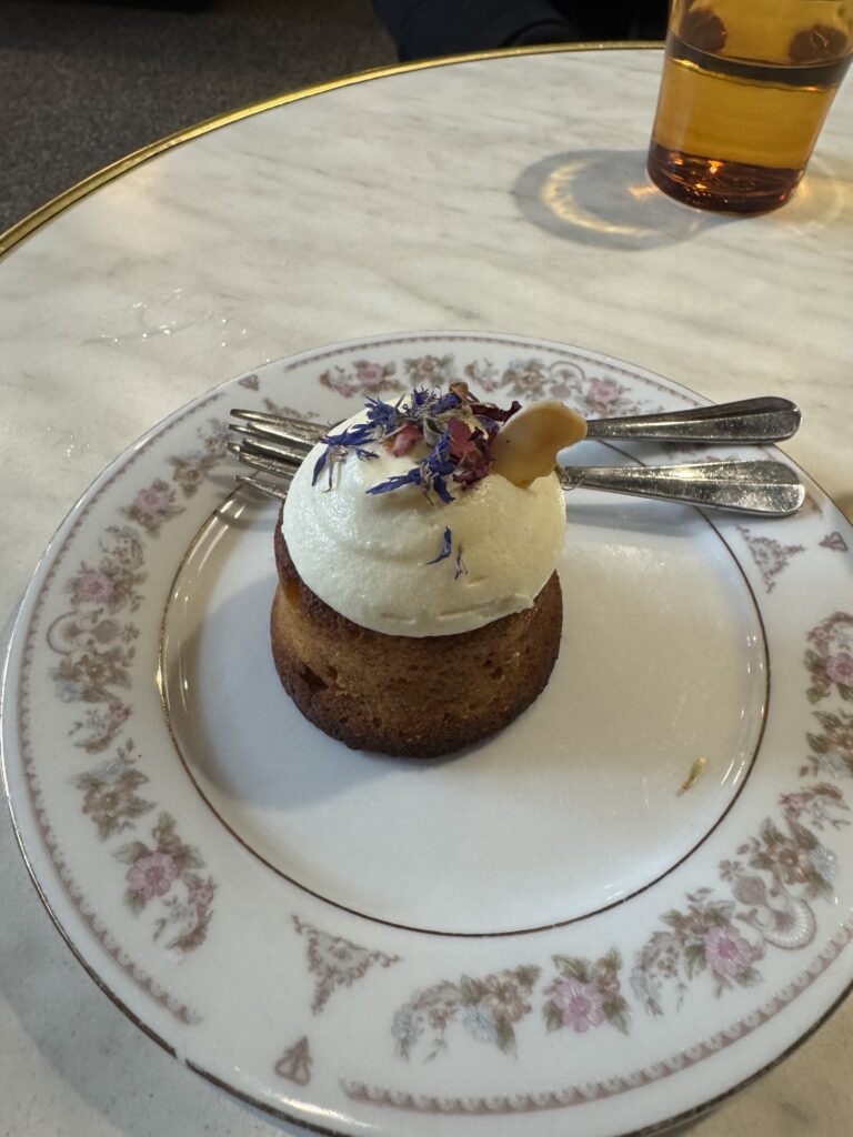 emotionally regulating cake and water for my autistic overwhelm 